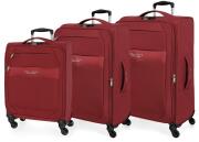 Roll Road Βαλίτσες Σετ 55-66-76cm ABS Roll Road Black