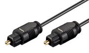 GOOBAY καλώδιο ήχου Toslink 50563 gold plated 2.2mm 0.5m μαύρο