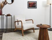 Πολυθρόνα Scott Home Deco Factory με διαστάσεις 64.5x83.5x75cm - Beige