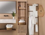 Έπιπλο μπάνιου Klaus Home Deco Factory με ράφια και διαστάσεις 40x30x160cm