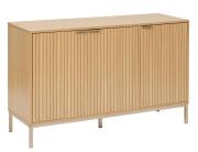 5five Μπουφές Tasso με διαστάσεις 120x40x76cm - Απόχρωση Ξύλου