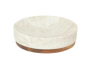 5Five Θήκη για σαπούνι Come με διαστάσεις 10.8x10.8x2.85cm - Beige