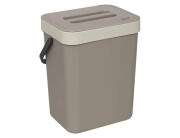 5five Καλάθι απορριμμάτων για ντουλάπι, με χωρητικότητα 5L και διαστάσεις 18.7x14.5x24.5cm - Beige