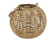 Διακοσμητικό Φανάρι Maty Atmosphera με χερούλι και διαστάσεις 18x18x15cm - Καφέ