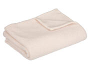 Atmosphera  Κουβέρτα Jaiko με διαστάσεις 160x120cm - Ivory