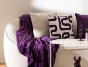 Atmosphera  Διακοσμητικό Μαξιλάρι Safina με διαστάσεις 40x40cm - Purple