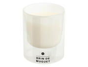 Αtmosphera Αρωματικό κερί Ilan με διάρκεια καύσης 40 ώρες, άρωμα Lily of the valley και διαστάσεις 9x11.1cm