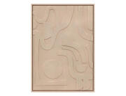 Αtmosphera Διακοσμητικός Πίνακας Azra με διαστάσεις 50x3x70cm