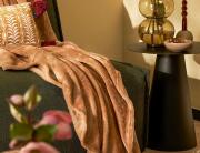 In The Mood Κουβέρτα Famke  Collection με διαστάσεις 180x130cm - Light Brown