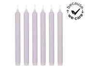 Σετ Διακοσμητικά Κεριά Κορμός Mica Decorations με διάρκεια καύσης 9 ώρες και διαστάσεις 2.2x2.2x24cm - 6 τεμάχια