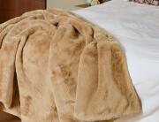 In The Mood Κουβέρτα Bronte Collection με διαστάσεις 200x150cm - Light Brown