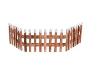 Ξύλινος διακοσμητικός φράχτης με διαστάσεις 90x2x20cm