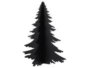 Ξύλινο Διακοσμητικό Δέντρο με διαστάσεις 33x33x43cm - Black