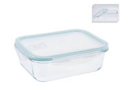 THE NETHERLANDS Γυάλινο Δοχείο Τροφίμων με καπάκι, Χωρητικότητας 630ml