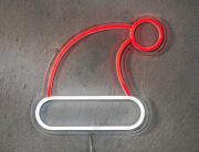 Διακοσμητικό Φωτιστικό Neon Santa Hat Luca Lighting με Dimmer και διαστάσεις 29.5x1.5x26.5cm - USB