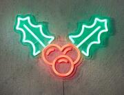 Διακοσμητικό Φωτιστικό Neon Holly Luca Lighting με Dimmer και διαστάσεις 21.5x1.5x33cm - USB