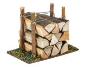 Διακοσμητική Μινιατούρα Βάση με ξύλα