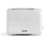 Φρυγανιέρα Livoo DOD162W με ισχύ 750W και χωρητικότητα 2 φέτες ψωμιού - White
