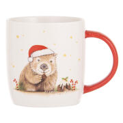 Ashdene Κούπα 380ml Λευκή/Κόκκινη Christmas Bush Buddies  Πορσελάνη