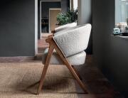 Atmosphera Πολυθρόνα Amza με διαστάσεις 65.5x70x82.5cm