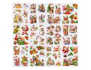 Χριστουγεννιάτικα Αυτοκόλλητα Fééric Lights & Christmas για παράθυρα, σε 12 επιλογές σχεδίων