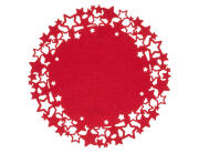 Σουπλά Fééric Lights & Christmas με διάμετρο 38cm - Red