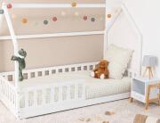 Atmosphera Παιδικό Κρεβάτι Bosco, Τύπου Montessori με διαστάσεις 195x98x145.5cm