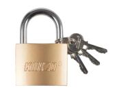 Λουκέτο ασφαλείας Πέταλο Kinzo με 3 κλειδιά - 50mm