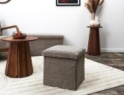 Σκαμπό Scott Home Deco Factory με αποθηκευτικό χώρο και διαστάσεις 38x38x38cm