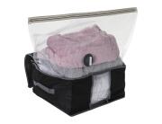 Θήκη Κενού Αέρος Φύλαξης Ρούχων 5five με διαστάσεις 79x79x38cm - Μέγεθος Small - Μαύρο