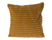 Διακοσμητικό Μαξιλάρι Home & Styling με ανάγλυφο σχέδιο και διαστάσεις 45x45cm - Yellow