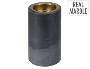 Διακοσμητικό Κηροπήγιο από Μάρμαρο, με διαστάσεις 6x6x10cm - Grey