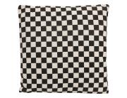Διακοσμητικό Μαξιλάρι με διαστάσεις 45x45cm - Ivory/Black