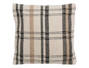 Διακοσμητικό Μαξιλάρι με διαστάσεις 45x45cm - Ivory/Black/Brown