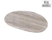 Επιφάνεια κοπής σερβιρίσματος από μάρμαρο με διαστάσεις 24.5x15x1.5cm - Grey