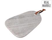 Επιφάνεια κοπής σερβιρίσματος από μάρμαρο με διαστάσεις 30x21x1.5cm - Grey