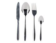 Σετ Μαχαιροπίρουνα Excellent Houseware σε ασημί απόχρωση - 24 τεμάχια