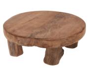 Επιφάνεια Σερβιρίσματος H&S Collection από Ξύλο Teak, με διαστάσεις 20x20x7cm