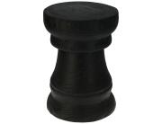 Ξύλινο Τραπεζάκι Βοηθητικό με διαστάσεις 28x28x40cm - Μαύρο