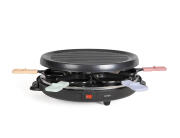 Γκριλιέρα Raclette Livoo DOC207P για 6 άτομα, με ισχύ 800W, αυτόματο θερμοστάτη και επιφάνεια ψησίματος 29x29cm