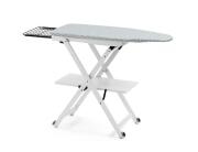 Ξύλινη Σιδερώστρα Stirocomodo ARiT με ρυθμιζόμενο ύψος, ράφι και διαστάσεις 135x45x93cm - White