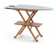 ARiT Ξύλινη Σιδερώστρα Stirocomodo με ρυθμιζόμενο ύψος, ράφι και διαστάσεις 135x45x93cm - Cherry Wood