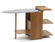 Ξύλινη Σιδερώστρα Stiromobile ARiT με 3 ράφια και διαστάσεις 153x55x88cm - Cherry Wood