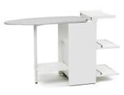 Ξύλινη Σιδερώστρα Stiromobile ARiT με 3 ράφια και διαστάσεις 153x55x88cm - White