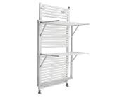 Απλώστρα Klaus ARiT για Καλοριφέρ μπάνιου από ξύλο, με συνολική επιφάνεια απλώματος 10m και διαστάσεις 68x45x89cm - White