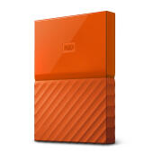 Western Digital Εξωτερικός Σκληρός Δίσκος My Passport 2TB ORANGE