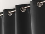 Douceur d'intérieur Occult Κουρτίνα Συσκότισης 135x280cm Charcoal Black