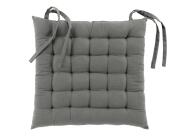 Διακοσμητικό Μαξιλάρι Καρέκλας Twily Douceur d'intérieur με διαστάσεις 38x38cm - Grey