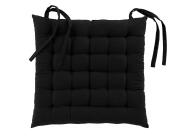 Διακοσμητικό Μαξιλάρι Καρέκλας Twily Douceur d'intérieur με διαστάσεις 38x38cm - Black