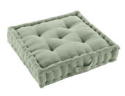 Douceur d'intérieur Twily Διακοσμητικό Μαξιλάρι Δαπέδου 50x50x10cm Sage